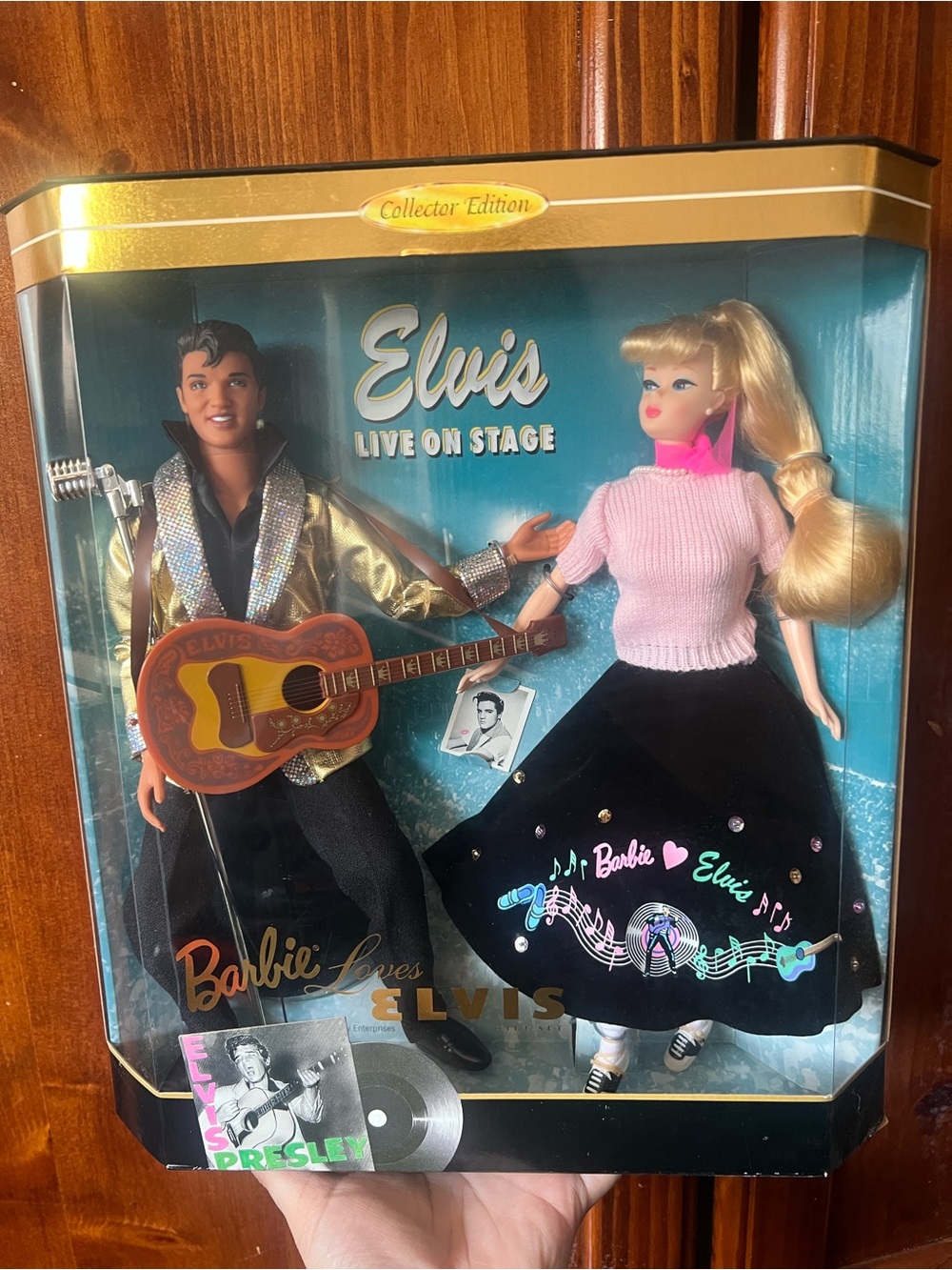 Barbie Loves Elvis Doll Gift Set, 1996 Collector Edition, New In Box